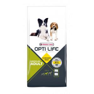 Opti Life Adult Medium Hundefutter 2 x 2,5 kg von Opti Life