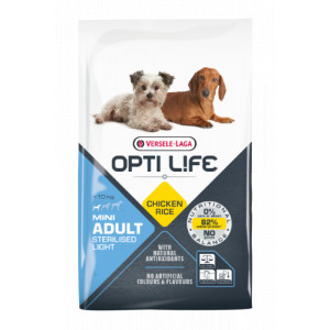 Opti Life Adult Sterilised Light Mini Hundefutter 2 x 2,5 kg von Opti Life