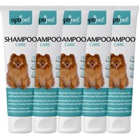 OptiPet Hundeshampoo für gepflegetes Fell 5x250 ml von OptiPet