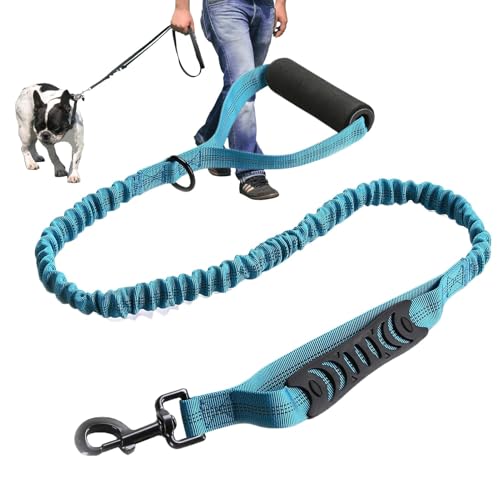 Adjustable Dog Lead | Heavy Duty Pet Lead | Outdoor Dog Walking Accessories, Padded Dog Handle, Lightweight Dog Leash, Everyday Dog Lead, Long Distance Dog Leash, Safe Reflective Dog Lead von Opvonxeh