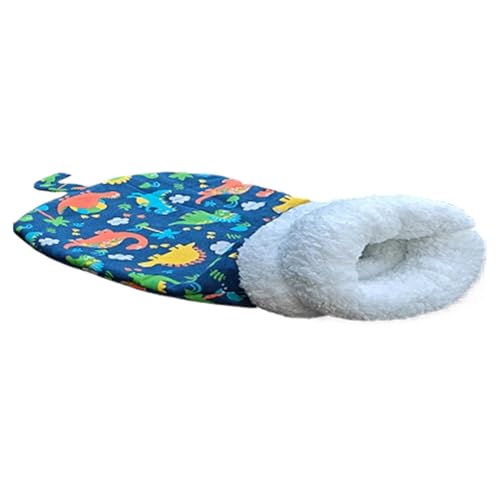 Cozy Cat Sleeping Bag, Cat Bag Bed, 360 Grad Wrapping Cat Bed, Anti-Freeze Cat Sleeping Bag, Doppelschicht Plüschtier Nest, Cat Sleeping Bag für Winter, Waschbare Katzenschlaftasche, klein von Opvonxeh