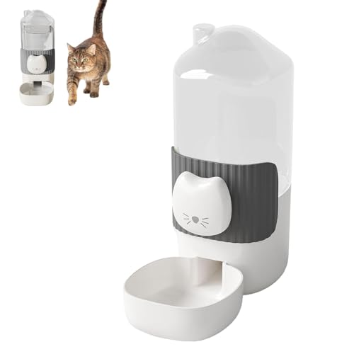 Katzenfutterspender, automatischer Futterbehälter, Trinkschüssel für Haustiere, Hundekäfig, Futternapf für Haustiere, automatische Haustierfütterung, Haustier-Wasserspender von Opvonxeh