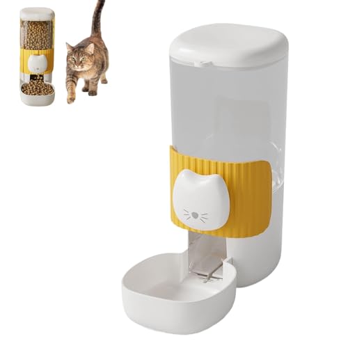 Katzenfutterspender, automatischer Futterbehälter, Trinkschüssel für Haustiere, Hundekäfig, Futternapf für Haustiere, automatische Haustierfütterung, Haustier-Wasserspender von Opvonxeh