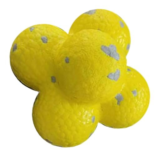 Opvonxeh Bouncy Dog Chew Ball, interaktiv geformtes Teething Toy, 8,9 x 9,4 cm, Sturdy Kaugummi für Puppies klein, mittel, große Hunde, Keeps Pets Busy und Entertained von Opvonxeh