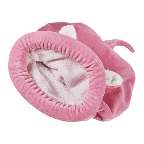 Opvonxeh Cat Sack Bed, Cat Cave Bed, Soft Puppy Burrow Pad, Kitten Cuddler Bed, Self-Warming Cat Beds, Indoor Cat Furniture, Cozy Cat Bed, Pet Sleeping Sack, Plush Cat Cave, Cat Bed for Dogs von Opvonxeh