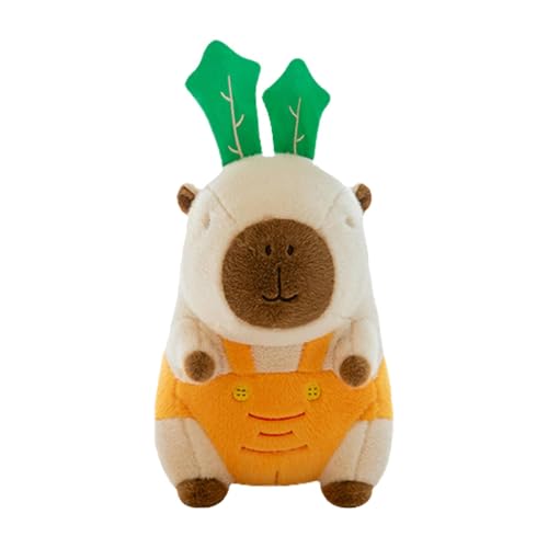 Opvonxeh Childrens Stuffed Capybara, Home Decoration Plush, Soft Stuffed Capybara, Capybara Novelty Doll, Plush Capybara Pillow, Cute Capybara Toy for Birthday, Children, Home Decoration 30x17x7cm von Opvonxeh