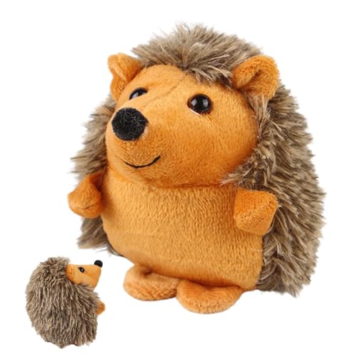 Opvonxeh Hedgehog Dog Toy, Small Stuffed Animal Pet Toy, Interactive, Soft Plush Teether and Pet Playting for Chewing, Biting, and Engaging Playtime von Opvonxeh