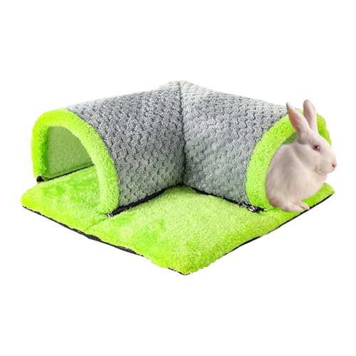 Small Animal Tube, Hamster Bunny Tunnel Bed, Washable Animal Activity Tunnel, 13.78x13.78x5.91 inches Fun Hideaway Toys for Chinchilla, Ferret, Squirrel, and Others von Opvonxeh