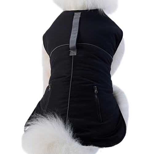 Winter Coat for Dogs, Turtleneck Jacket Dog Pajamas, Warm Dog Coat, Puppy Outfits for Cold Weather, Dog Jackets for Small Dogs, Windproof Dog Coat, Dog Pajamas for Winter, Cold Weather Dog Coat von Opvonxeh