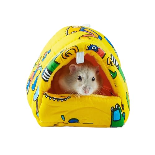 OralGos Winter Baumwolle Hamsterhaus Meerschweinchen Haus Warmnest Kleintiernest Winter Warmer Käfig für Hamster Nager Käfig von OralGos