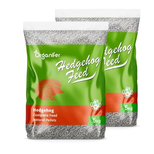 Igelfutter - Natürliche Stücke (10 Kg) - Speziell Für Igel, Hoher Proteingehalt, Reich An Fetten - Perfektes Kalzium-Phosphor-Gleichgewicht - Vorbeugung Von MBD - Alle Jahreszeiten - Organifer von Organifer