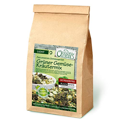 Original-Leckerlies: Grüner Gemüse-Kräutermix, 5kg getreidefreie Gemüseflocken, Hundeflocken, Hundefutter, Naturprodukt für Hunde, barfen von Original-Leckerlies