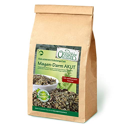 Original-Leckerlies: Magen-Darm AKUT Kräutermix, 500g Hundekräuter, Kräuter für Hunde, Hundefutter - Naturprodukt für Hunde, barfen von Original-Leckerlies