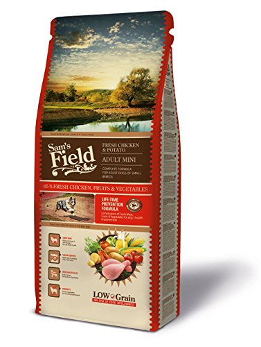 SAMS Field Adult Mini 8 KG Hühnerfleisch Obst Gemüse Hundefutter Hundetrockenfutter Super Premium Qualität von Original S.W.A.T.