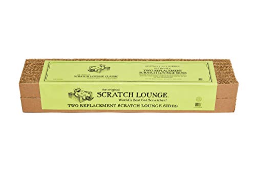 Original Scratch Lounge The Reversible Side Ersatz-Kratzkissen (2 Stück) – Weltbester Kratzbaum – langlebig und 100% recycelbar von Original Scratch Lounge