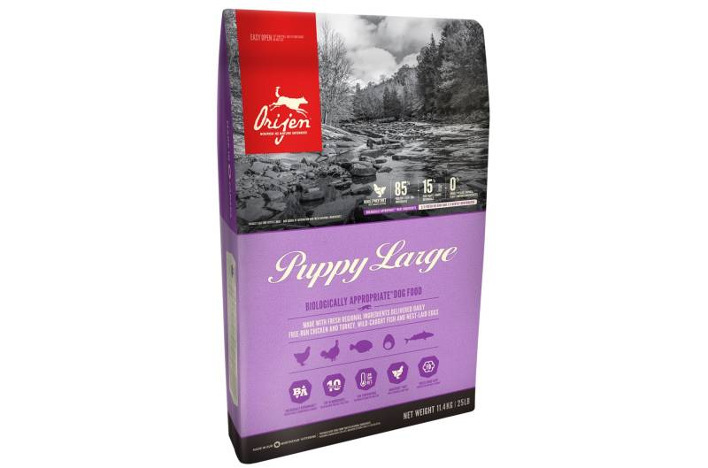 ORIJEN DOG Puppy - Bio-Trockenfutter für Welpen - 11400 g - 11400 g - Premiumqualität von ORIJEN von Orijen