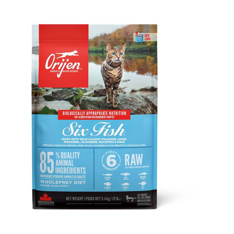 Orijen Cat Six Fish 2x5,4kg von Orijen