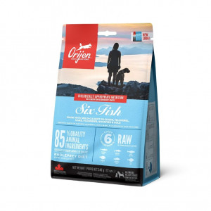 Orijen Six Fish Hundefutter 2 x 2 kg von Orijen