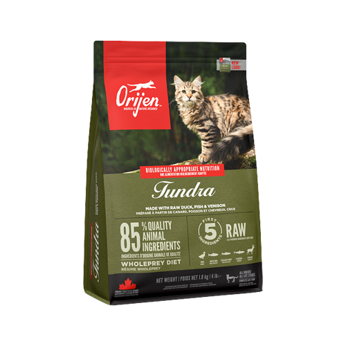 Orijen Tundra Cat Whole Prey Probepackung - 5,4 kg von Orijen