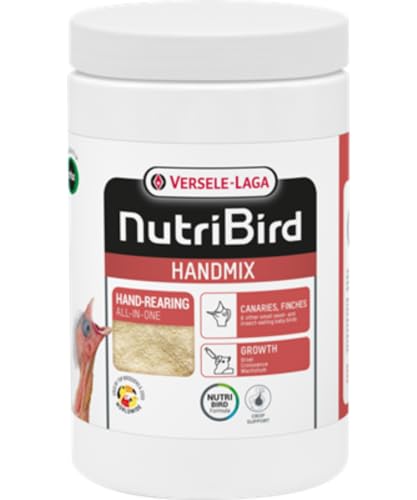 VERSELE-LAGA NutriBird Handmix | 500 g | Handaufzuchtfutter für Jungvögel | Abwechslungsreiches Ergänzungsfuttermittel für schwache und kranke Vögel | Wachstumsunterstützung von Versele-Laga