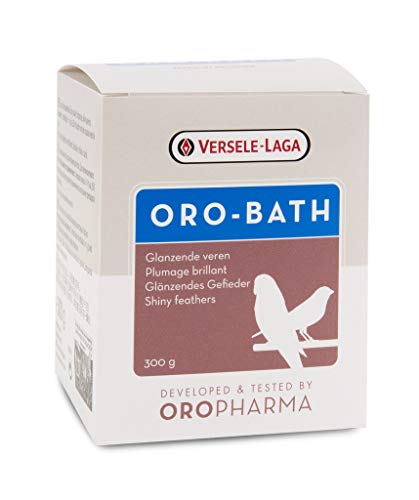 Oropharma Versele-Laga ORO-Bath Spezialbadesalz für glänzende Federn 300g von Oropharma