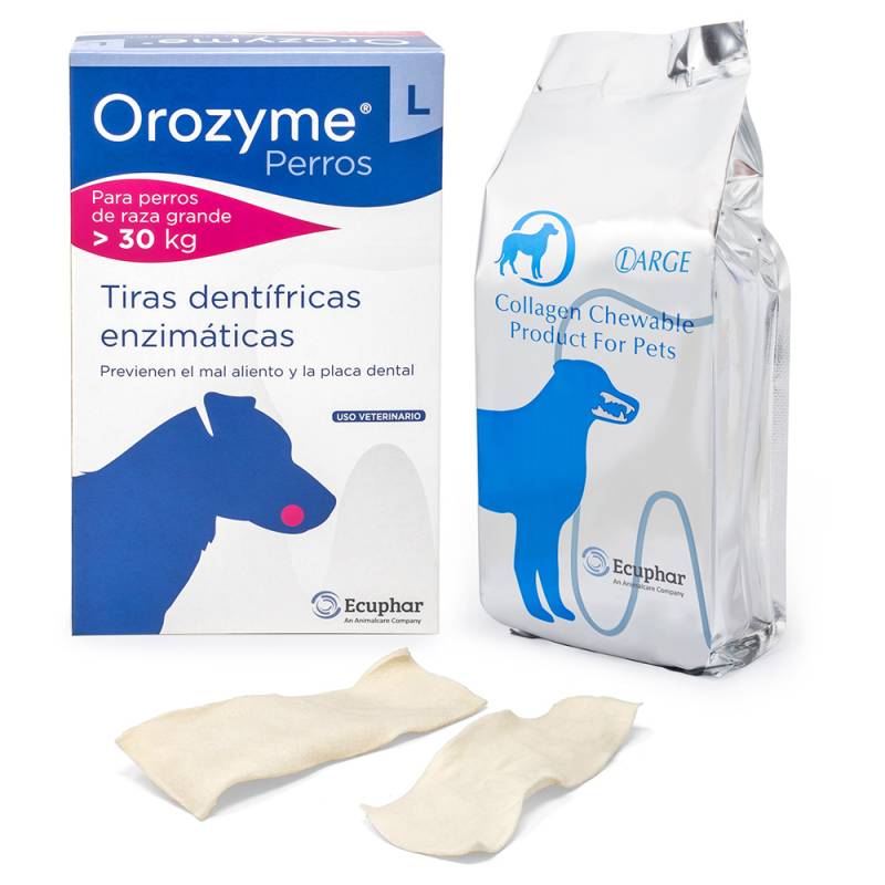 Orozyme Strips - Große Hunde (2 x 141 g) von Orozyme