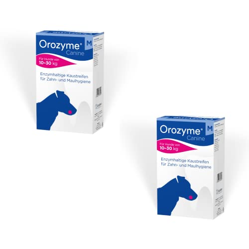 ecuphar Orozyme Kaustreifen M - Doppelpack - 2 x 141 g von Orozyme