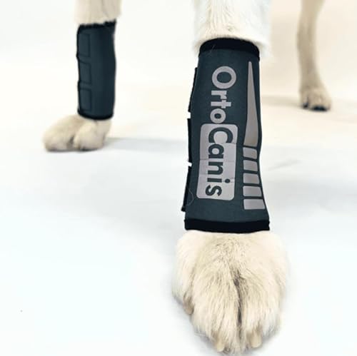 Ortocanis - Karpalgelenkbandage für Hunde mit Arthrose, Bänder- oder Sehnenverletzungen, Größe L von Ortocanis