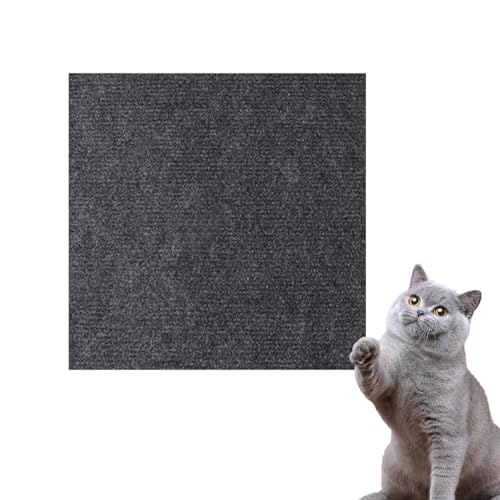 Cat Scratching Mat | Selbstklebend Kratzmatte Katze | Trimmbarer Teppich Matte Pad Katzenkratzbretter, Kratzwand Katzenkratzbretter, Kratzschutz Katzenkratzmatte Für Möbelschutz von Oseczmut