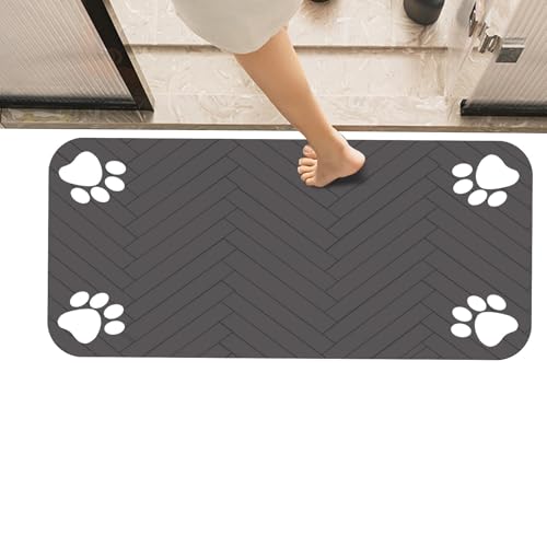 Oseczmut Napfunterlage für Katzen, Futtermatte für Haustiere, saugfähige und rutschfeste Futtermatte für Katzen, Platzdeckchen für Haustiere, Spendermatte Oseczmut Napfunterlage für Katzen, Futtermatte für Haustiere, saugfähige und rutschfeste Futtermatte für Katzen, Platzdeckchen für Haustiere, Spendermatte von Oseczmut