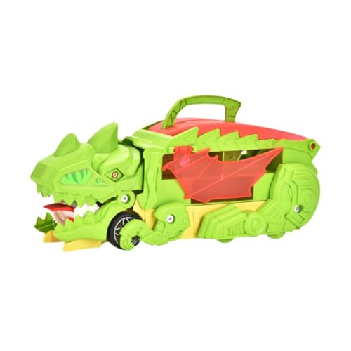 Oshhni Dino-Transportauto, Dinosaurier-Transportauto, Spielzeug, Dinosaurier-Schlucken, Fahrzeugspiel für Kinder, Hellgrün von Oshhni