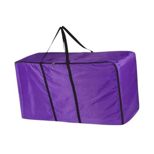 Oshhni Hay Bale Storage Bag Carry Bag Zuchtbeutel Faltbare Oxford -Stoff vielseitig mit Reißverschluss Heu Ballenballenbeutel, Lila von Oshhni