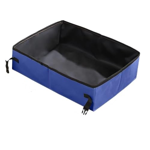 Osmond Faltbare Katzentoilette, Faltbare Katzentoilette, Katzentoilette, Tragbar, für Unterwegs, Auslaufsicher, Wasserdicht, Haustiertoilette, Katzentoilette für Kätzchen, B Osmond Faltbare Katzentoilette, Faltbare Katzentoilette, Katzentoilette, Tragbar, für Unterwegs, Auslaufsicher, Wasserdicht, Haustiertoilette, Katzentoilette für Kätzchen, B von Osmond