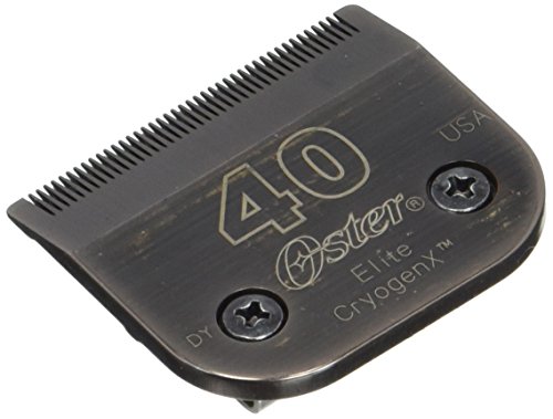 Oster Elite CryogenX Professionelle Haustierschneideklinge, Größe 40 (0-34264-41670-3) von Oster