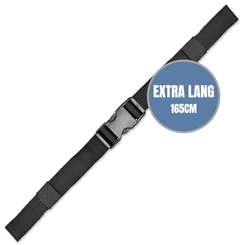 Ostfriesenpfoten® Leckerlibeutel 'Frieda' | Ersatz-Bauchgurt für unsere Gassitasche | Schwarz | 165cm lang von Ostfriesenpfoten