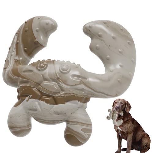 Ouilter Langlebiges Hundespielzeug für aggressive Kauer – Verwendung von robustem Nylon für mittelgroße und große Rassen, um sie zu beschäftigen und Langeweile zu lindern von Ouilter