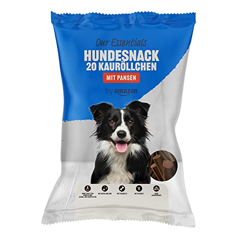 by Amazon 20 Streifen zum Kauen fur Hund, Pansen, 200g (1er-Pack) von by Amazon