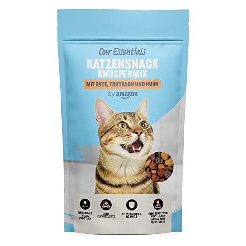 by Amazon Katzensnack, Ente, Truthahn und Huhn, 70g (1er-Pack) von by Amazon