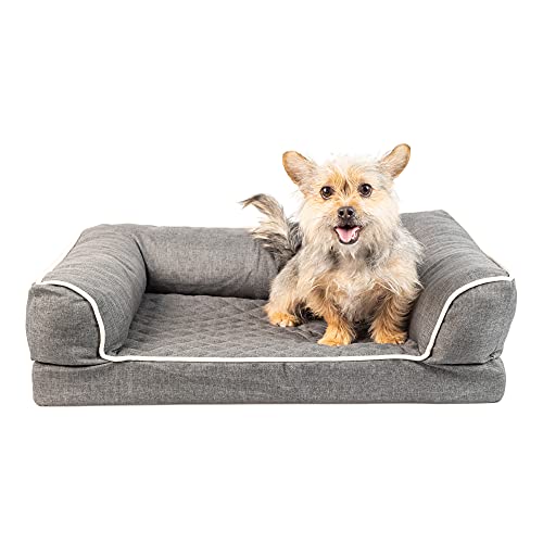 Our Pets OP 7,6 cm Gesteppte Schaumstoff-Couch, Grau, M von Our Pets