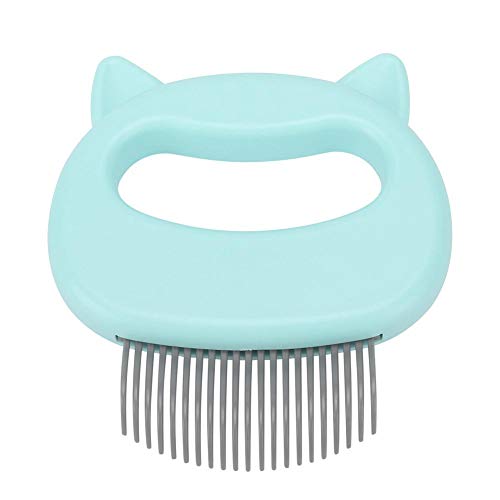 Outbit Pet Hair Shedding Kamm, Pet Shell Comb Haustier Katze Hund Massage Shell Kamm Pflege Haarentfernungsbürste (Grün) von Outbit