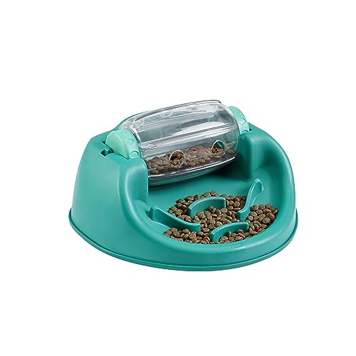 Outward Hound Nina Ottosson Spin N' Eat Dog Food Puzzle Feeder, Green von Outward Hound