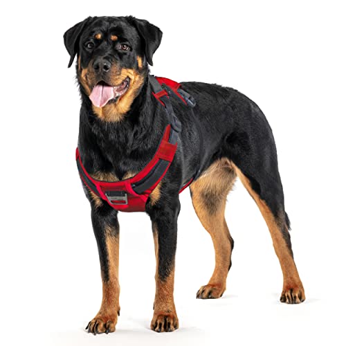 Outward Hound Boulder Adventure Hundegeschirr mit Taschen, verstellbar, Rot, XL von Outward Hound