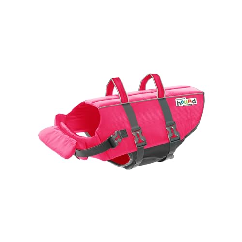 Outward Hound Granby Splash Schwimmweste für Hunde, Größe M, Pink von Outward Hound