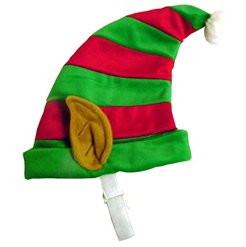 Outward Hound Kyjen 30035 Dog Elf Hat Holiday and Christmas Pet Accessory, Small, Red and Green von Outward Hound