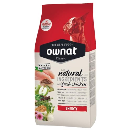 OWNAT Classic Energy Hundefutter, 12 kg von Ownat