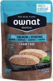 Ownat Cat Wet Lachs & Herring, 85 g, 1020 g von Ownat