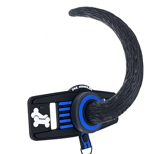 Oxballs - Tail Handler Belt Strap - Show Tail in Blue von Oxballs