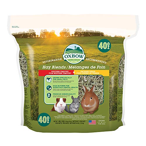 Oxbow Animal Health 13347/1009 Oxbow Hay Blends - Heu 100% biologische von Gras, für Nagetiere von Oxbow