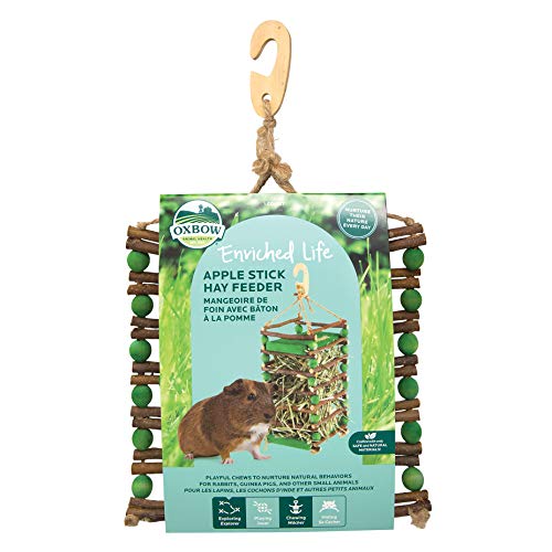 Oxbow Enriched Life Apple Stick Hay Feeder For Small Animals von Oxbow