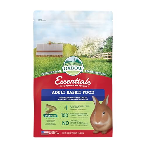 Oxbow Hase Grundlagen Essen Hohen Faser Timothy Pellet Für Kaninchen 2,27 Kg von Oxbow